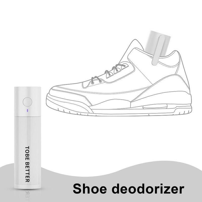 Macchina per la deodorizzazione delle scarpe macchina per la deodorizzazione delle scarpe con funzione di temporizzazione deodorante Wireless elimina il cattivo odore scarpa portatile
