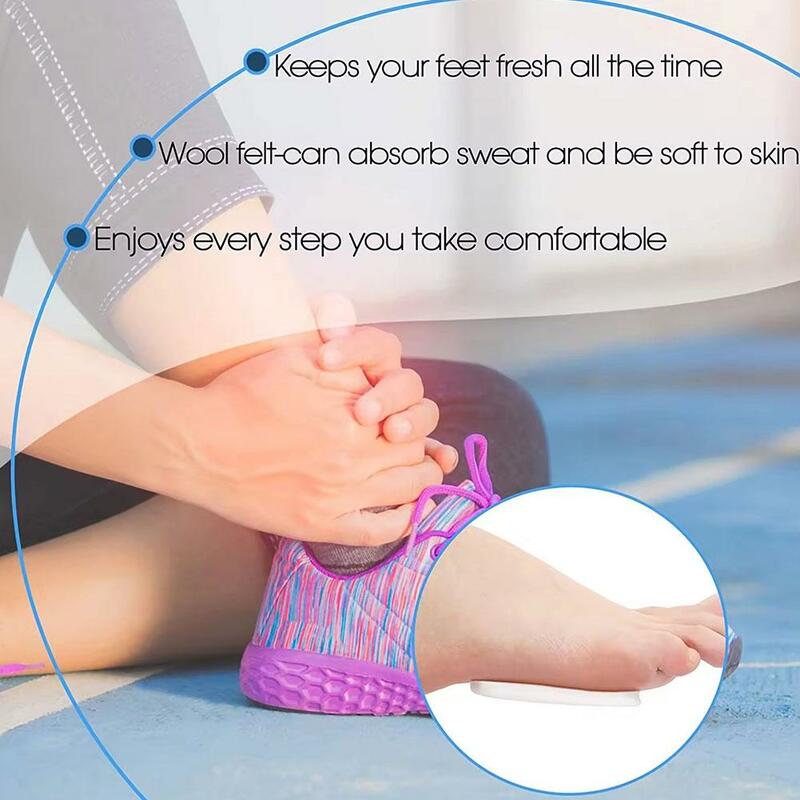 Invisible Metatarsal Pads Sock For Women Men Reusable Cushions For Runner Foot Care Pad Anti-Slip Pain Relief Forefoot Cushion
