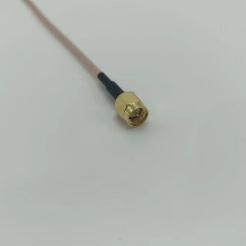 Cabo de áudio coaxial de digitas fêmea de 3.5mm ao cabo de conexão da caixa de áudio da tevê masculina de sma