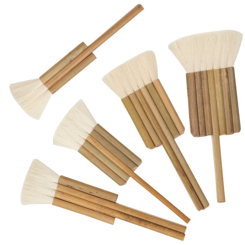 1 pz di alta qualità pelo di capra manico in bambù forniture d'arte acquerello pennello artista
