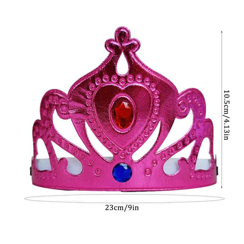 Corona de rey ajustable para fiesta de cumpleaños, sombrero dorado, accesorios de disfraz para Baby Shower, accesorios para fotos
