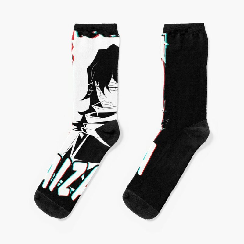 Aizawa sensei-mha calcetines de Navidad para hombre y mujer, medias sueltas
