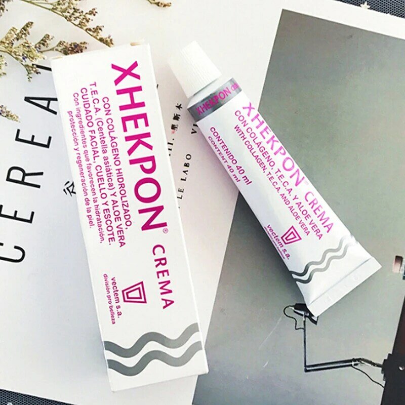 Xhekpon Neck Firming Wrinkle Remover Cream Rejuvenation Firming Skin Whitening Moisturizing Shape Beauty Neck Skin Care Products