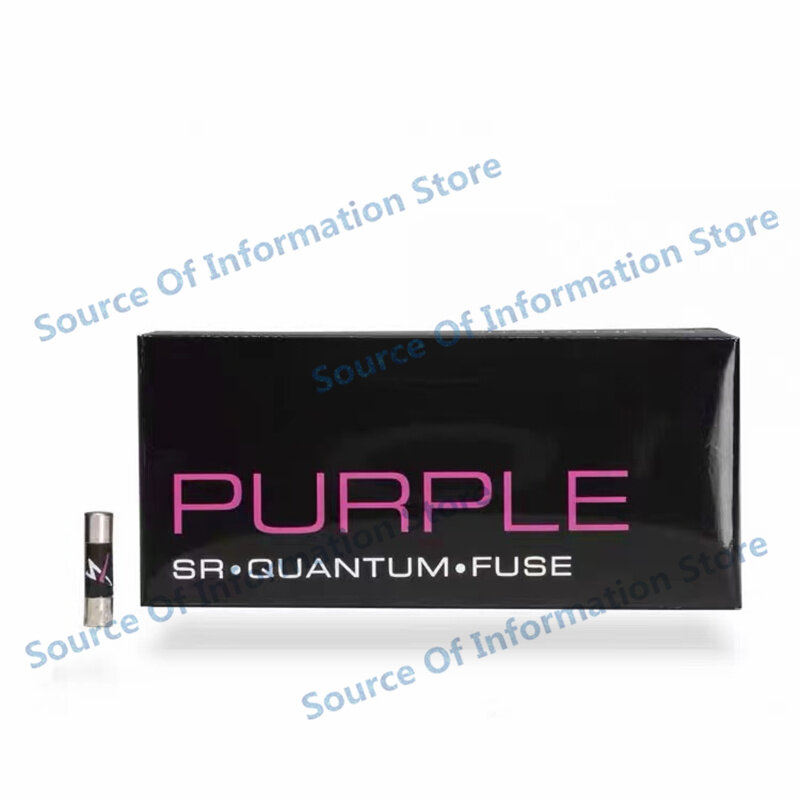 1 шт. SR-QUANTUN Fuse фиолетовый квантовый аудиофил предохранитель 250MA-16A 5X20MM 100% Новый оригинальный