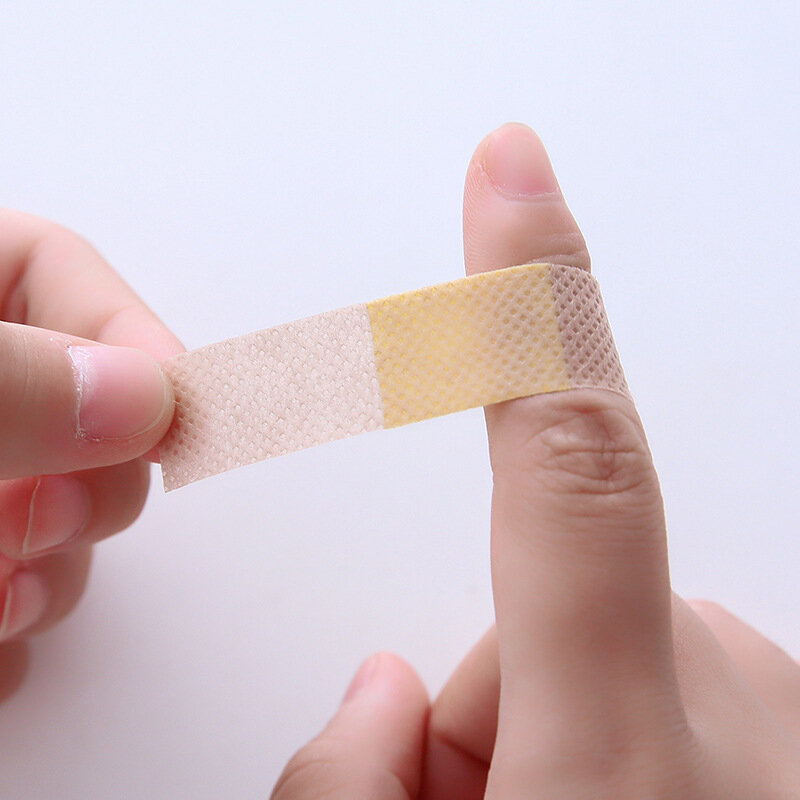 50Pcs Nonwovens Band Aid Ademend Ehbo Zelfklevende Bandage Medische Woundplast Wondverband Plakken Gips