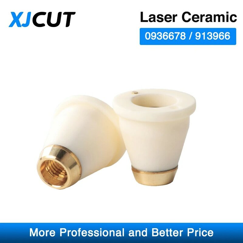 XJCUT pemegang nozel keramik Laser serat 3D OEM Model 0936678 kompatibel untuk mesin pemotong Laser serat Trudisk