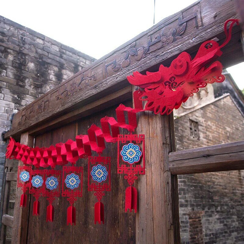Decorações De Teto Do Dragão Do Ano Novo Chinês, Favores Do Partido, Ornamento Do Ano Lunar Para Lojas E Fontes Do Partido Do Restaurante