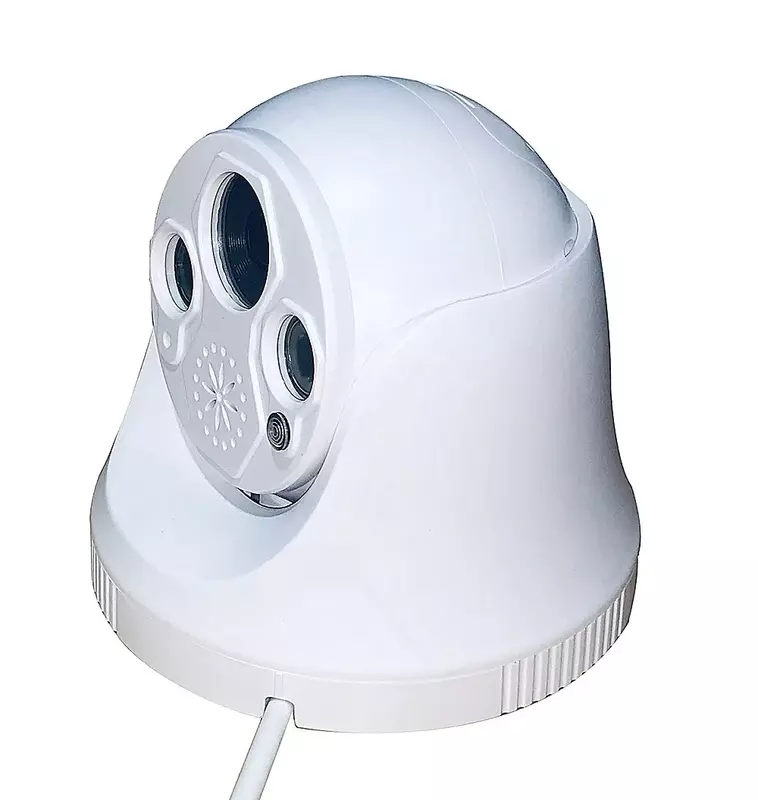 ONVIF-IP Câmera com AI Speaker, POE Dome Audio, Suporte Detecção Humanoid, Alarme de Segurança, Mic, 2 Way, P6SII, 3MP, 30fps