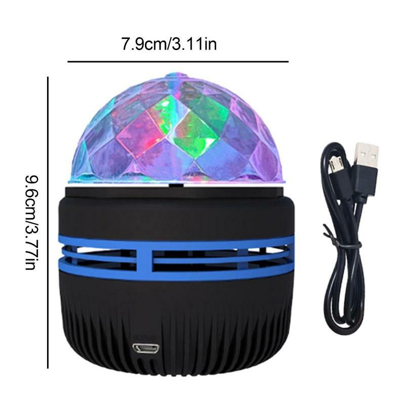 USB بالطاقة الملونة الدورية ماجيك الكرة الخفيفة ، ستار العارض مصباح ، جو السيارة ، KTV ، بار ، ديسكو ، DJ ، الطرف ، المرحلة
