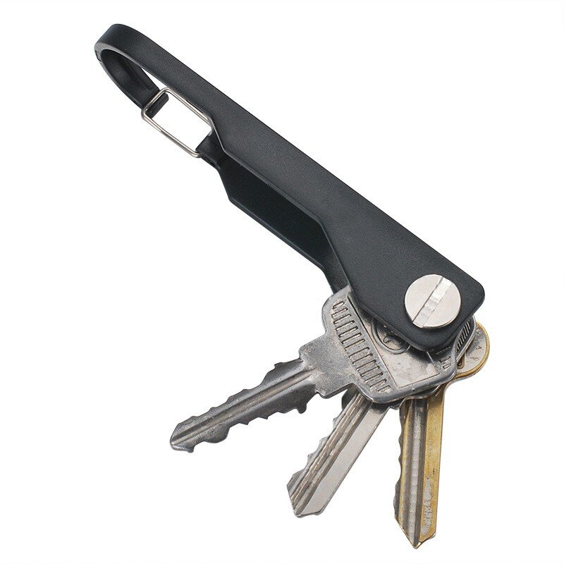 Llavero inteligente con Clip para llaves, organizador con logotipo imprimible para llaves de coche, Porta Chave, bolsa para llaves