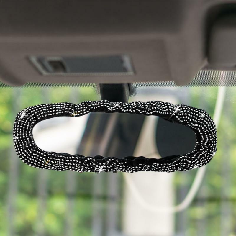 Rearview Mirror Cover Accessories Car Rear Mirror Protector Wrap Automotive Interior Trim For Sports Car SUV RV Sedan Truck Mini