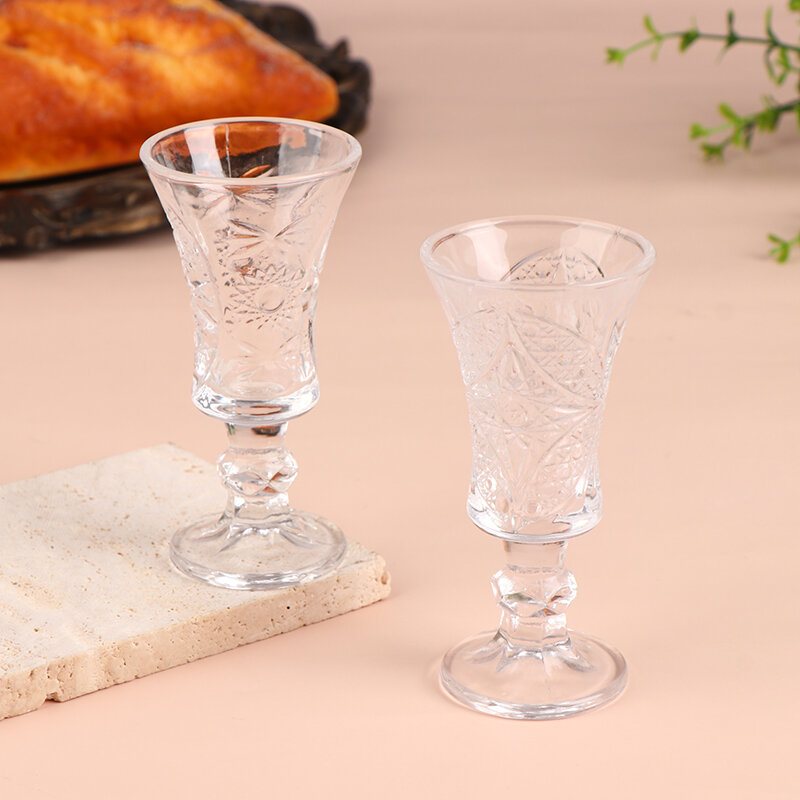 Spirituosen Glas 34ml Whisky Brandy kleine Tasse chinesischen Stil weißen Geist Cocktail Glas Kristall Becher Tasse für Familien feier Bar