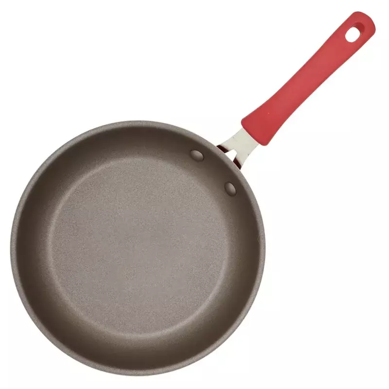 Rachael Ray Cook   Create Aluminum Nonstick Frying Pan, 10 inch, Red