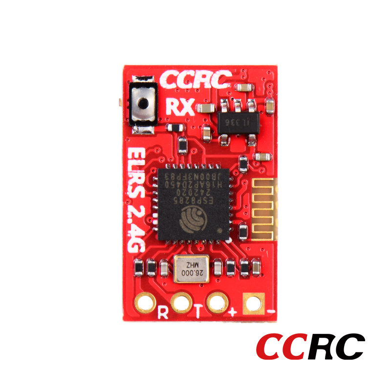CCRC ELRS 2.4G odbiornik expresccrc ELRS z anteną typu T najlepsze osiągi w zakresie opóźnień prędkości dla dronów wyścigowych RC