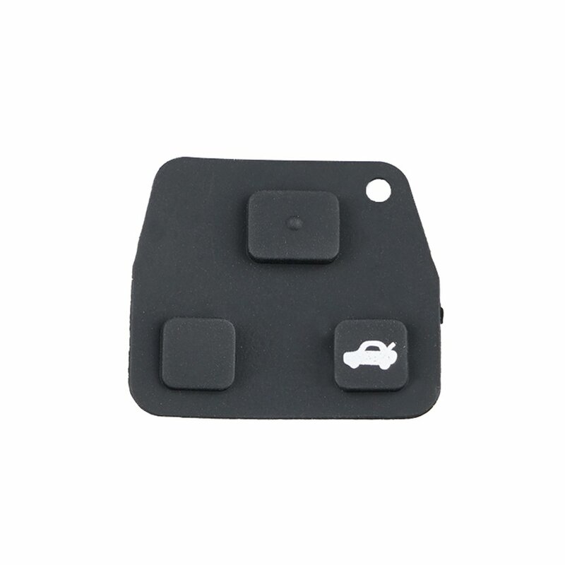 Mini Remote Key Case für Toyota Rubber Pad für 2 oder 3 Tasten Key Fob Case Yaris Corolla Avensis Reparatur