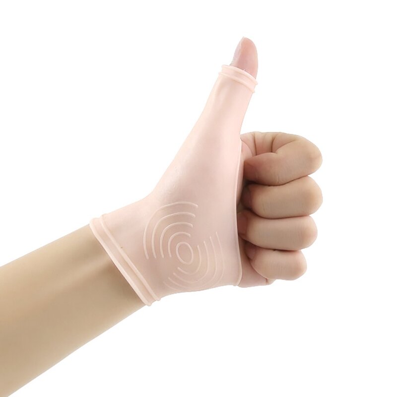 ถุงมือซิลิโคนป้องกันมือสำหรับบรรเทาอาการปวดนิ้วหัวแม่มือช่วยให้มือบรรเทาอาการปวดสำหรับโรคข้ออักเสบ