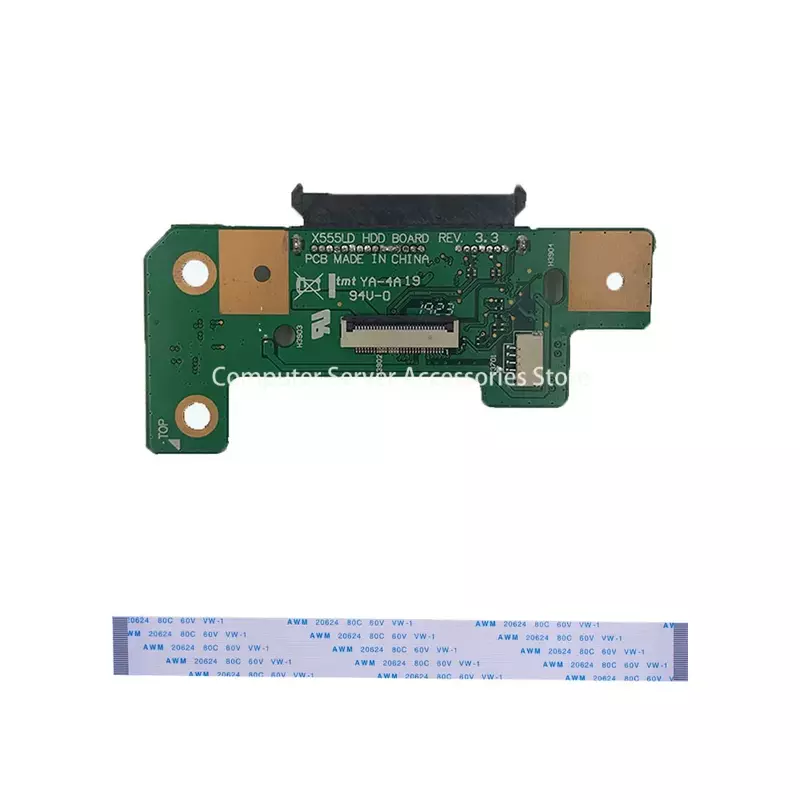 Original สำหรับ HDD Hard Drive USB IO บอร์ดสำหรับ X555L R556L R557L W519L X554L A555L FL5600L FL59 REV3.3 REV3.6 USB IO Board