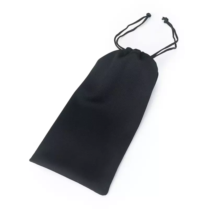 10 buah kantong untuk kacamata hitam Mp3 kain lembut kantong debu kacamata optik tas penyimpanan kabel ganda