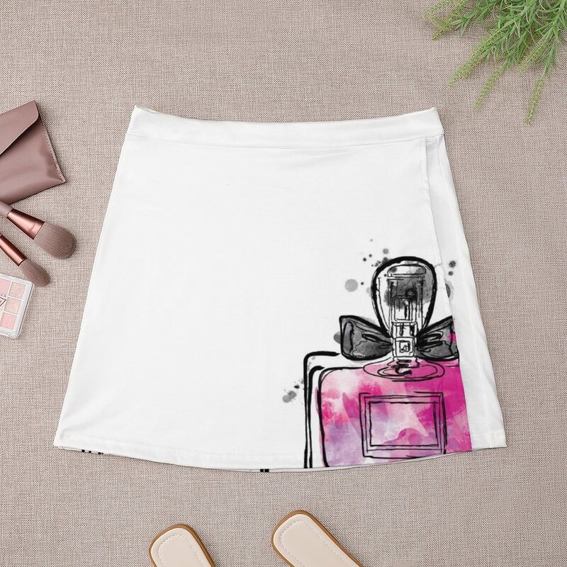 短いサテンのスカート,女性のためのミニスカート