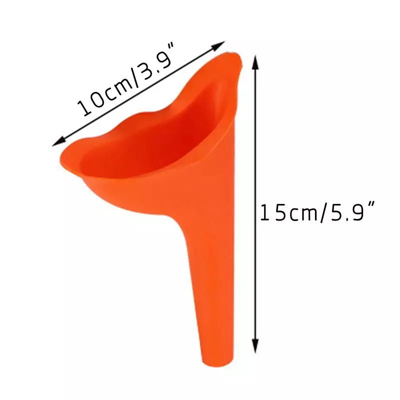 Womens Field Emergency New Design Urinal Travel Camping Portable Female Urinal Soft Silicone Urination Device Stand Up