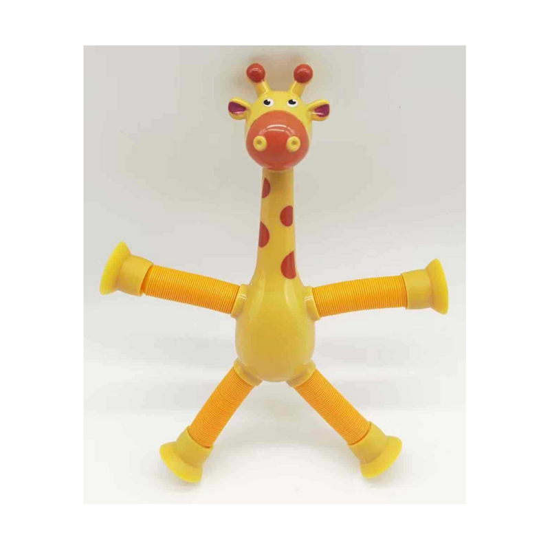 Cartoon Sucker Giraffe Giraf Educatief Speelgoed 4 Pack Giraffe Speelgoed Giraf Educatief Stress Relief Speelgoed