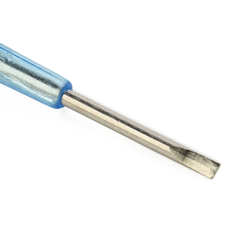 ทดสอบแรงดันไฟฟ้าปากกาทดสอบตัวทดสอบแรงดัน45 # เหล็กสีฟ้า hiasan mobil เครื่องมือทางไฟฟ้าทดสอบไฟฟ้าสำหรับ: ทรัพย์สิน