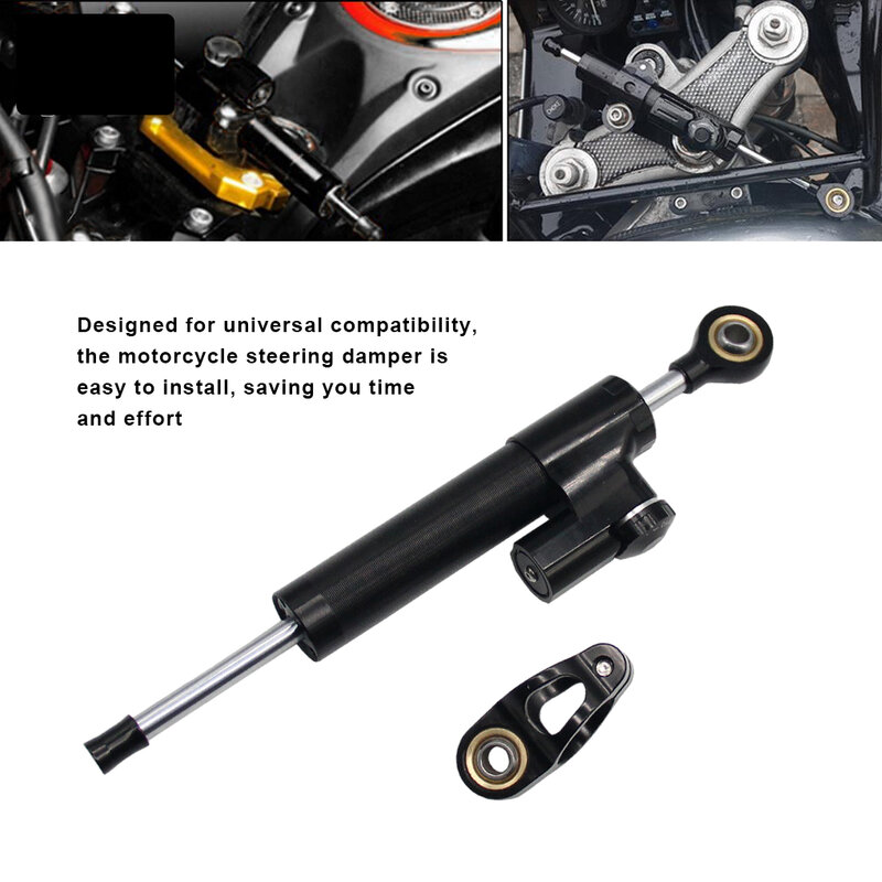 Easy Installation Motorcycle Steering Stabilizer Universal Fit For All Bikes Sturdy And Durable