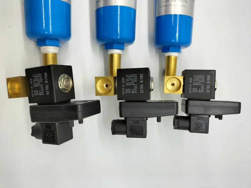 Válvula Solenoide de drenaje automático digital, 16bar, 40 bar, 80 bar, 1/2 ", para drenaje eléctrico JORC