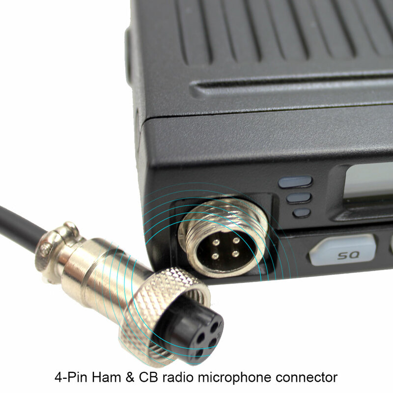 Mini Radio CB-40M para aficionados, transceptor inteligente compacto, AM/FM, banda Citizen, 25.615-30.105MHz, 10M, 8W