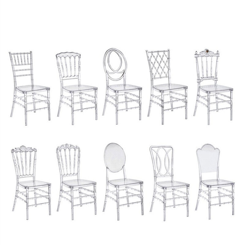 4 шт., Кристальные стулья, свадебные стулья