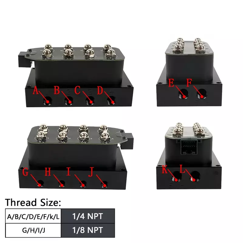 Modyfikacja samochodu części zawieszenia pneumatycznego Valve1/4 NPT regulator zawór elektromagnetyczny pneumatyczny zawór sterujący amortyzatorem