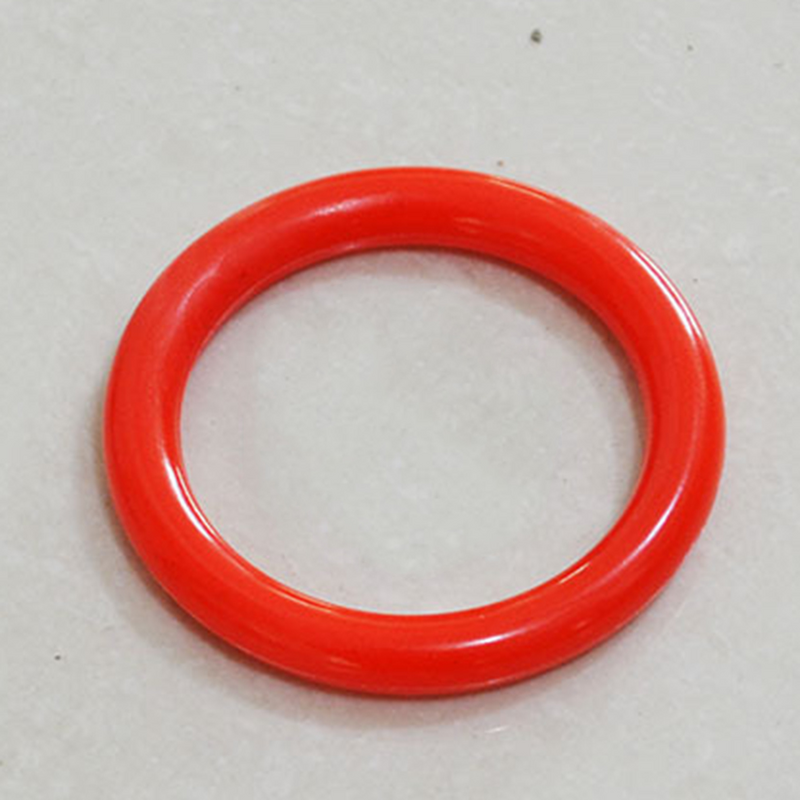 Plástico colorido Jogando Círculo Anel, Anéis Círculo ocos, Aleatório, 4cm de diâmetro interno, 25 Pcs