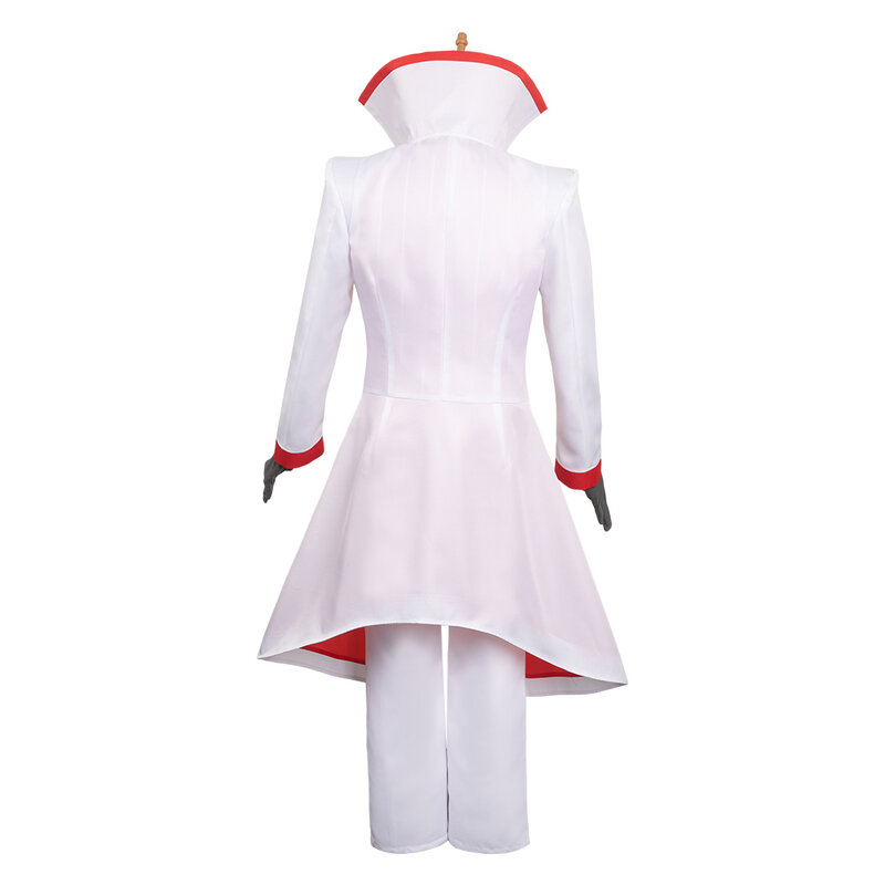 Lucifer Cosplay Costume Alastor Helluva Disguise Adult Fantasia Anime Uniform Fantasy Outfits Halloween Carnival Party Suit