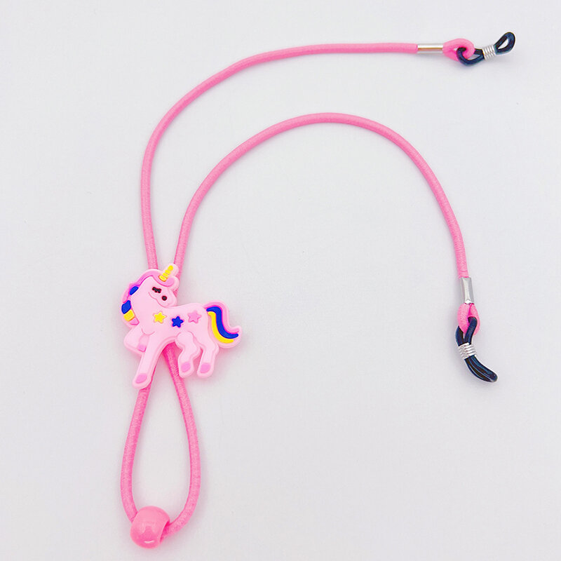 Cartoon Nylon Elastic Glasses Chain For Child Eyewear Cord Kids Glasses Neck Strap Eyeglass Holder Band Strap pony