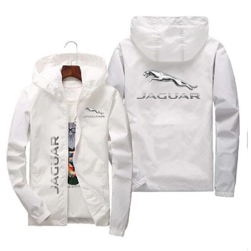 Sweat à capuche GuitCar avec logo imprimé pour homme, veste décontractée, manteau zippé, taille asiatique, printemps et automne, nouveau, 2024