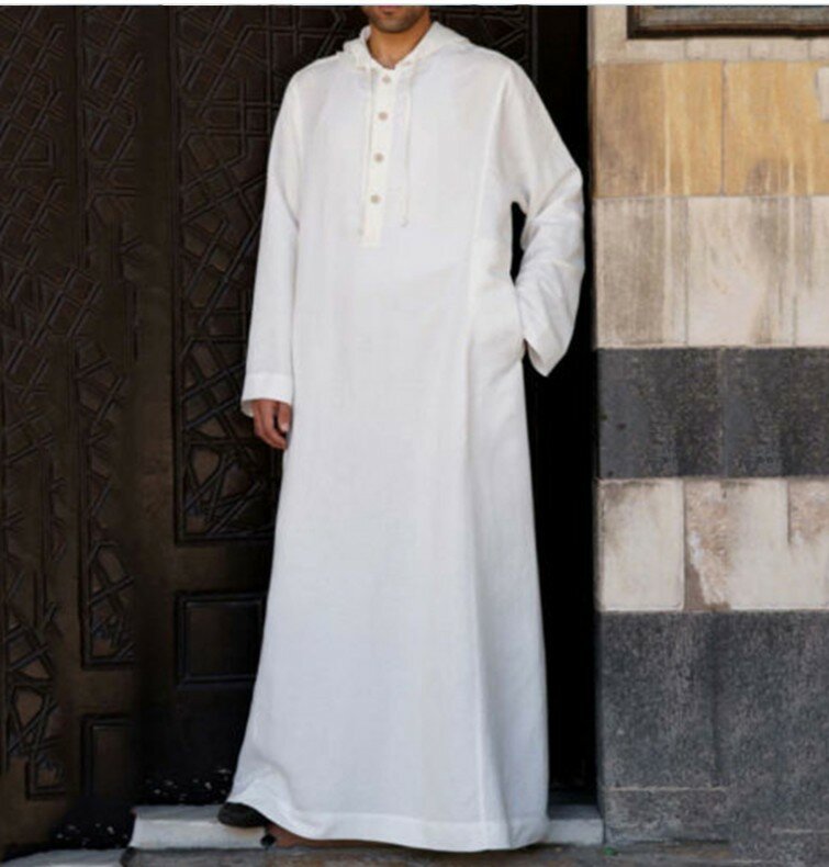 Женская Арабская длинная рубашка Abaya, Мужская одежда, модная женская одежда, мужская Пакистанская одежда 5XL