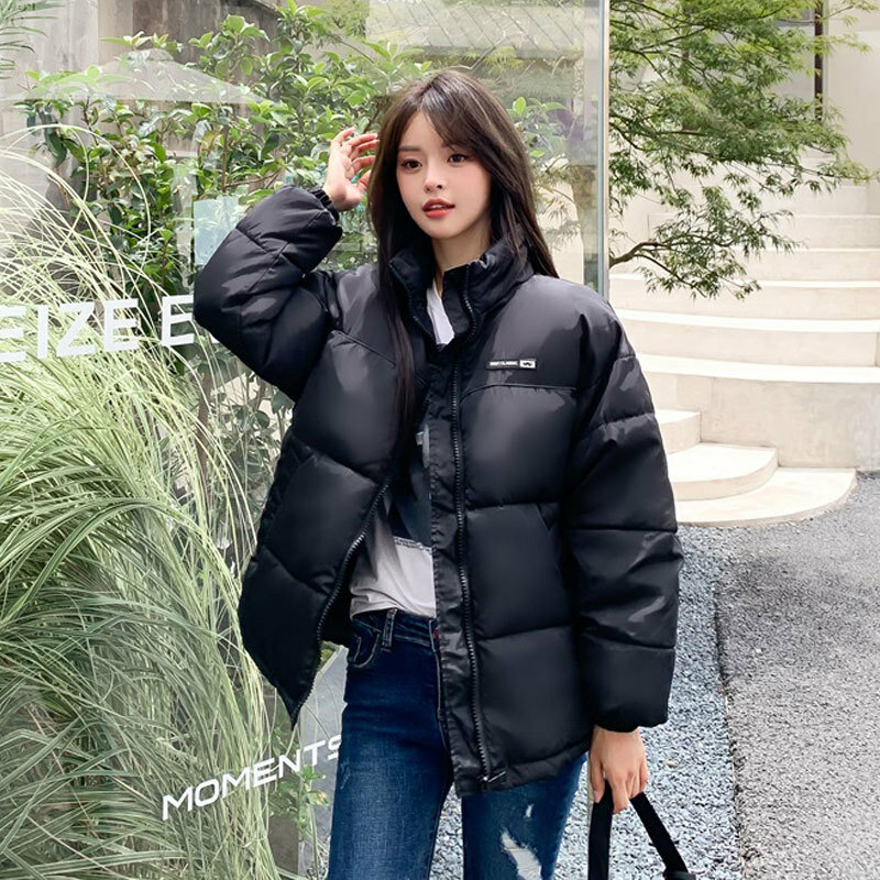 女性の冬の衣類,コートとジャケット,新しい綿の韓国版のファッション,だぶだぶのパンサービス