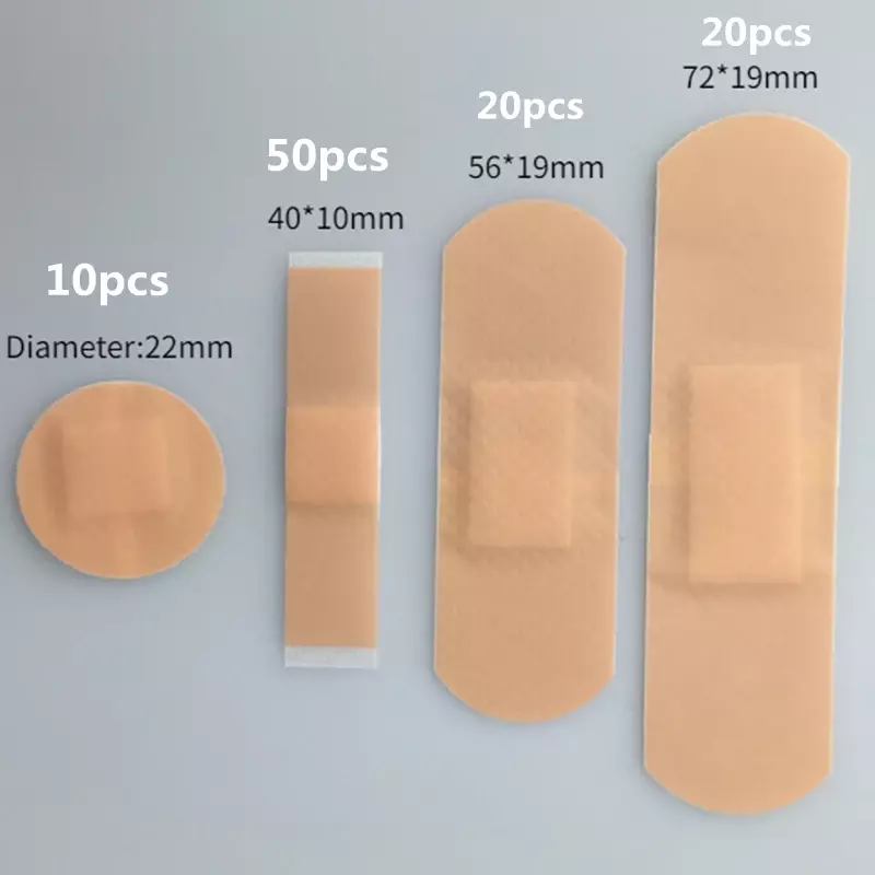 100 sztuk/zestaw dziecko bandaż wodoodporna oddychająca Plaster hemostaza rany naklejki opatrunek Plaster bandatas dla dzieci