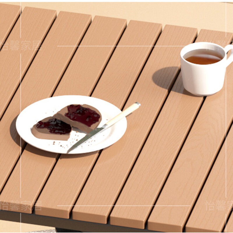 Set di tavolini da tè quadrati sgabello in legno sedia in legno massello Designer tavolino minimalista soggiorno mobili moderni Meuble