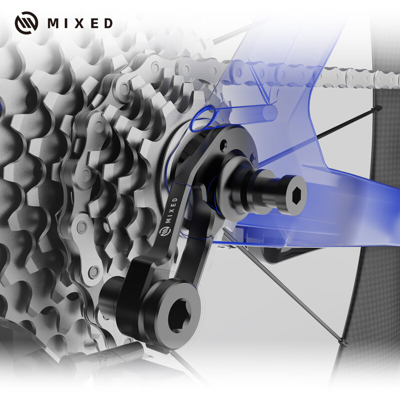 MIXED Смешанный Прямой кронштейн заднего переключателя передач для QR быстросъемного дорожного велосипеда