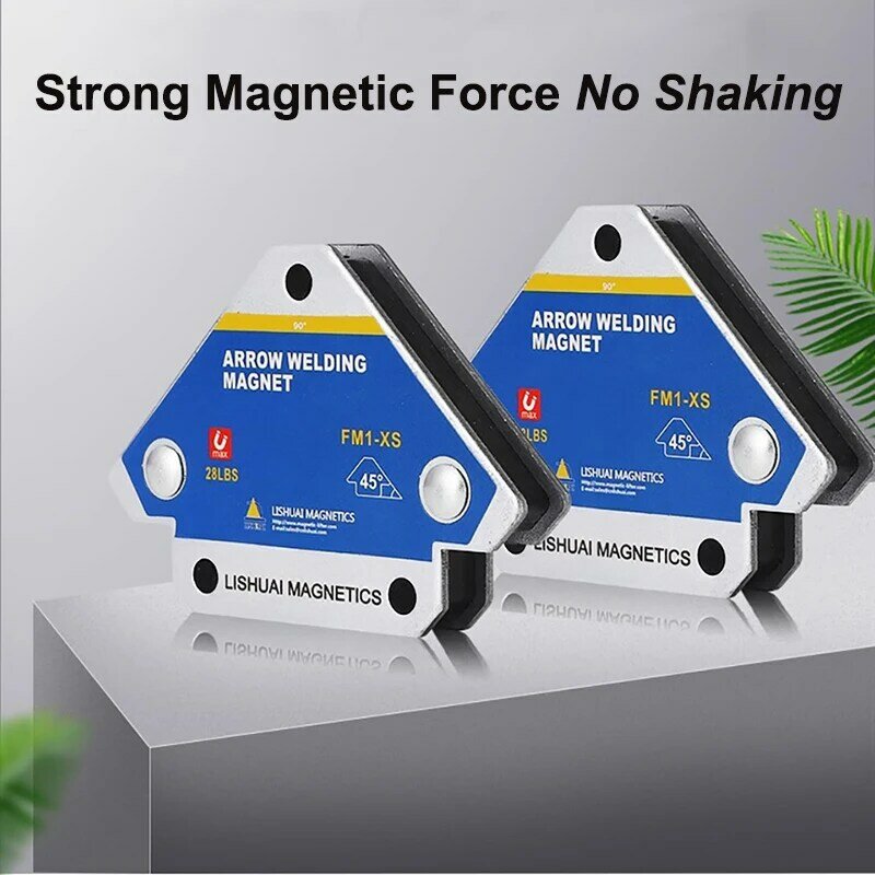 Fissatore per saldatura magnetica 4 pezzi posizionatore per saldatura a magnete Multi-angolo 45 ° 90 ° 135 ° posizionatore per saldatura in Ferrite strumento di localizzazione ausiliario