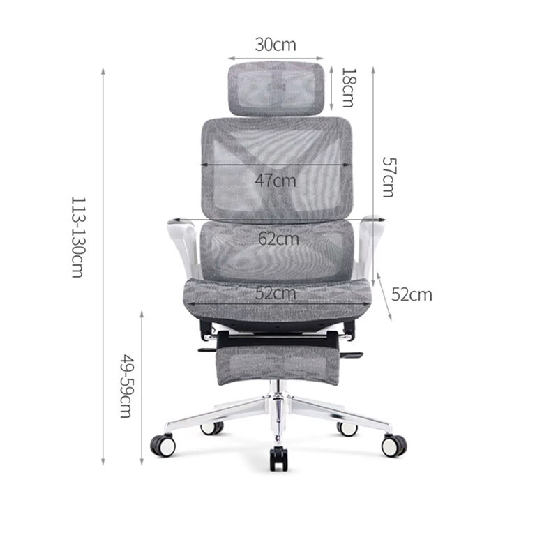 Роскошный дизайнерский стул для встреч в скандинавском стиле, эргономичные стулья для кабинета, офисная мебель с наклонным полом OK50YY