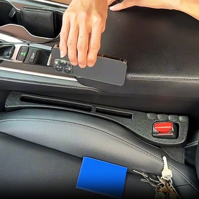 Car Seat Gap Filler Organizer Leak-proof Seat Side Seam Plug Filling Strip For Audi A1 A3 A4 A5 A6 A7 TT Q3 Q5 Q7 S3 S5 SLine S6