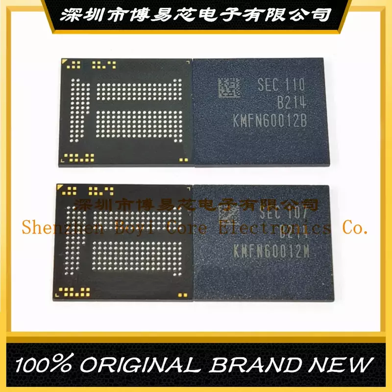 KMFN60012M-B214 KMFN60012B-B214 EMCP 8G + 1G memoria LPDDR3 221 palline