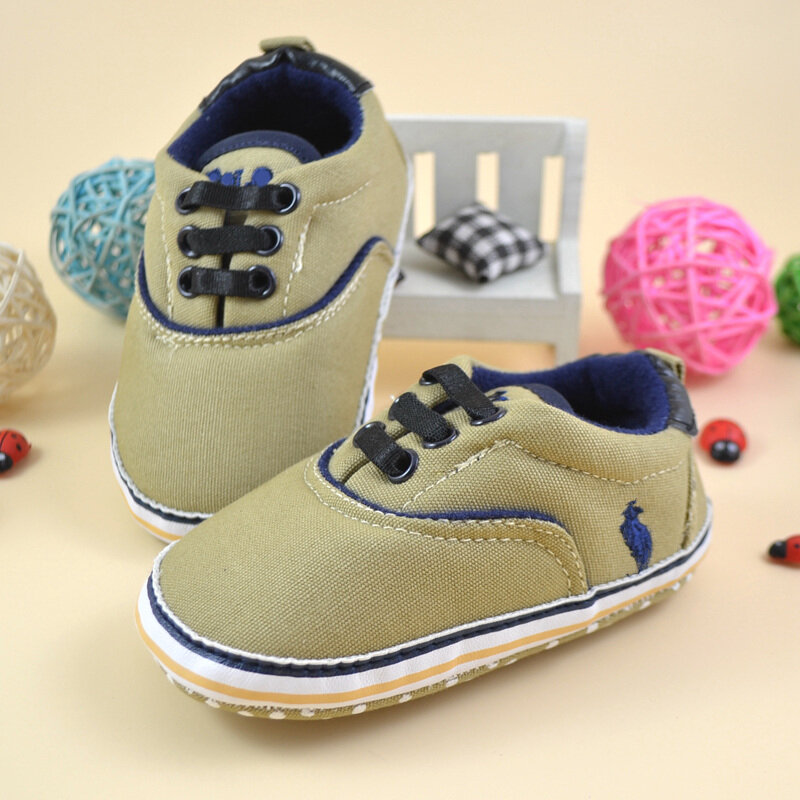 Обувь для маленьких мальчиков и девочек, для новорожденных, для первых шагов, нескользящая хлопковая обувь с мягкой подошвой для младенцев, милая обувь для начинающих ходить