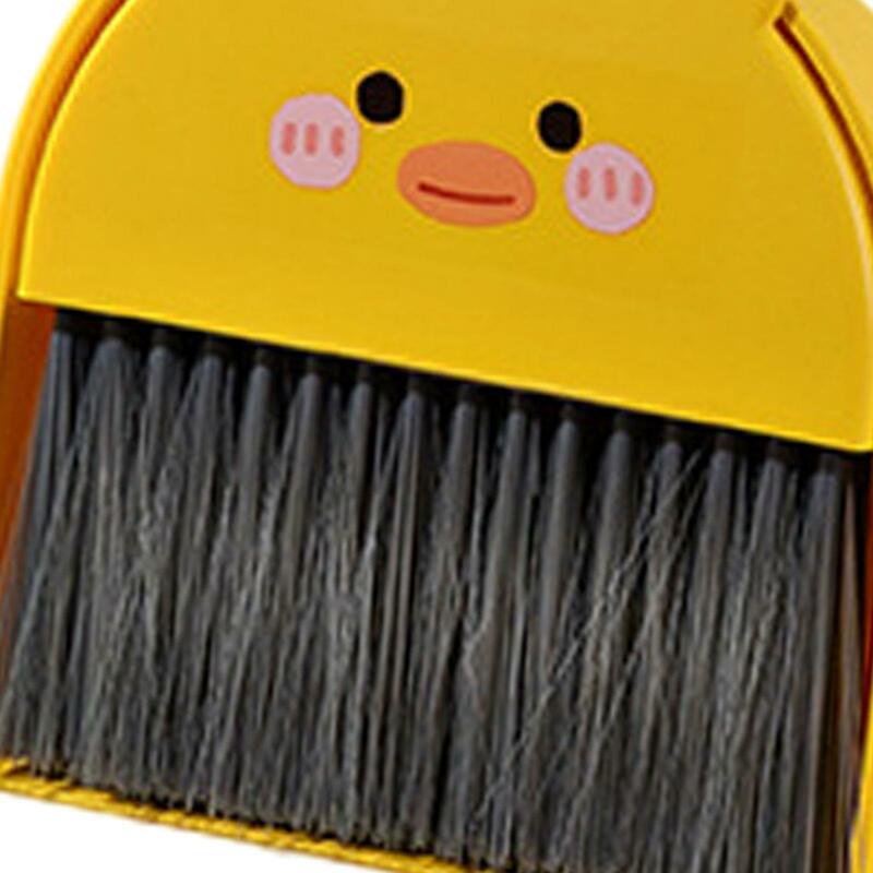 Small Broom and Dustpan Set Educational Toy Funny Pretend Play Toy Kids Cleaning Set for Kids Boys Age 3-6 Girls Birthday Gifts