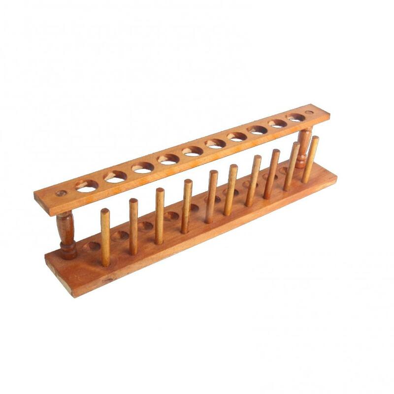 Wooden Test Tube Stand 6/8/10/12 Holes Laboratory Instrument Test Tube Support Rack Stand Shelf