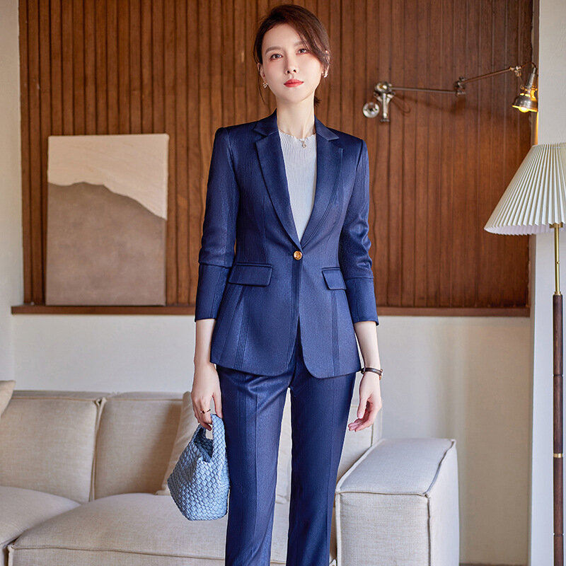 Пиджак Pitaya, женский осенний Новый темпераментный офисный костюм, повседневный деловой костюм, комбинезоны