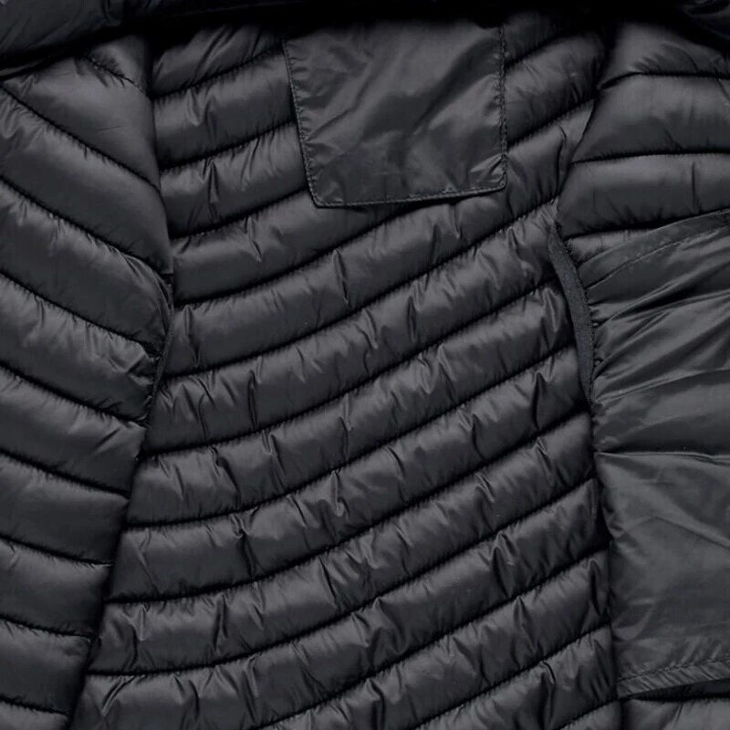 Glaçure à capuche zippée pour hommes, veste en fibre chaude, manteau en coton épaissi, mode décontractée, automne, hiver, nouveau