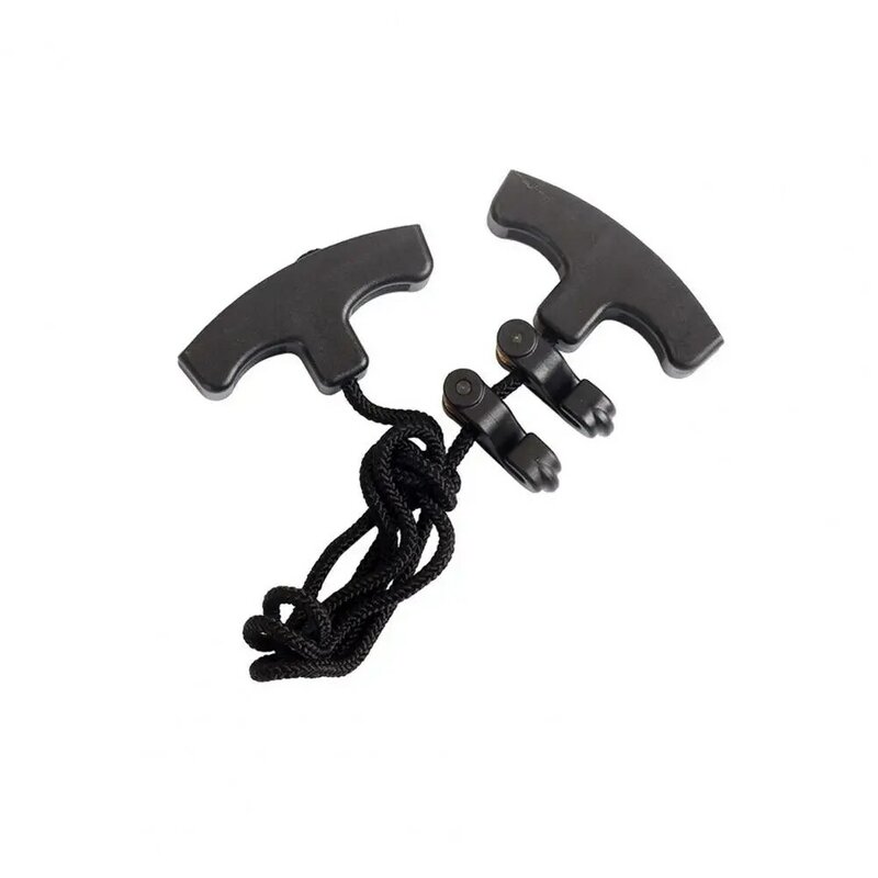 Dual Handle Rope for Bow Adjustment Long-lasting T-handle Winding Rope Cocking Device Adjustable Nylon for Efficient for Bow